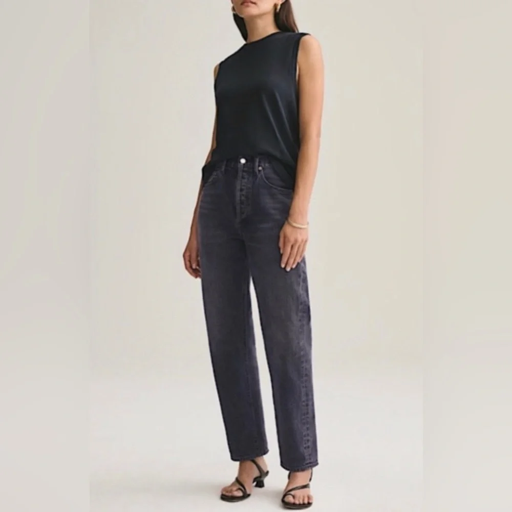 AGOLDE 90's Straight Jean in Photogram Sz 27,29 ankle - Picture 4 of 16